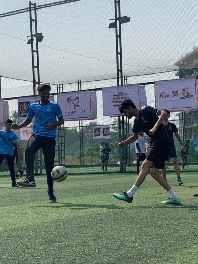 aleen bharati sketchbooks desiblueprint playing football team